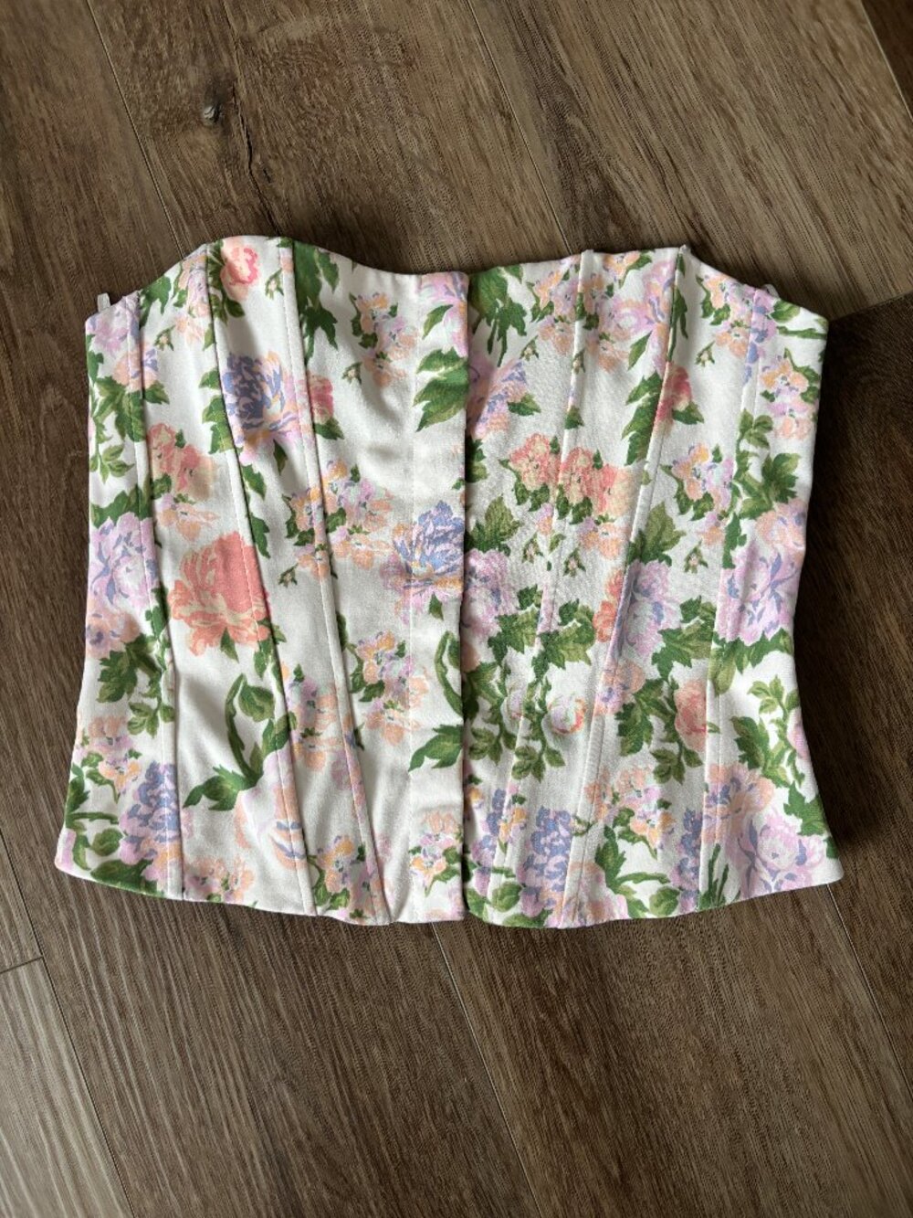 Zara Floral Corset - Size Small